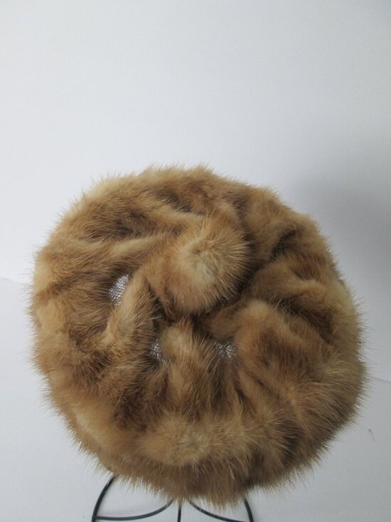 Vintage 50\'s Hiki By New Wadley Women\'s Tam Pillbox Pom Pom Hat OS